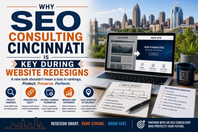 Why SEO Consulting Cincinnati Is Key During Website Redesigns